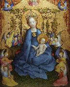 Stefan Lochner The Coronation of the Virgin (nn03) oil painting on canvas